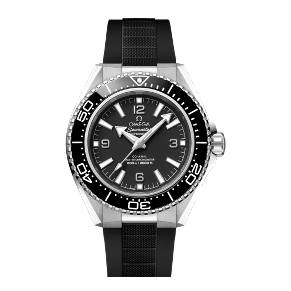 Omega Planet Ocean 600M Black Rubber