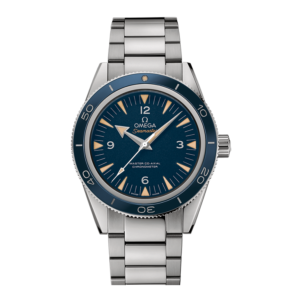 Omega Seamaster 300 41 mm Titanium Blue Bracelet