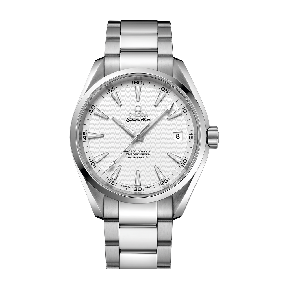 Omega Aqua Terra 150M 41.5 mm Silver Wave Bracelet