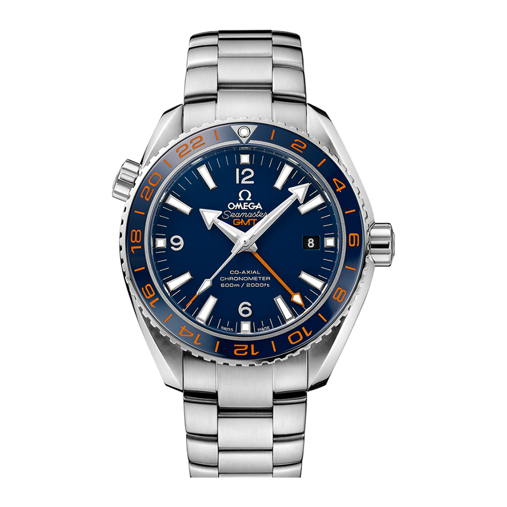 Omega Planet Ocean GMT GoodPlanet 43.5 mm Blue Bracelet Blue Dial Straps