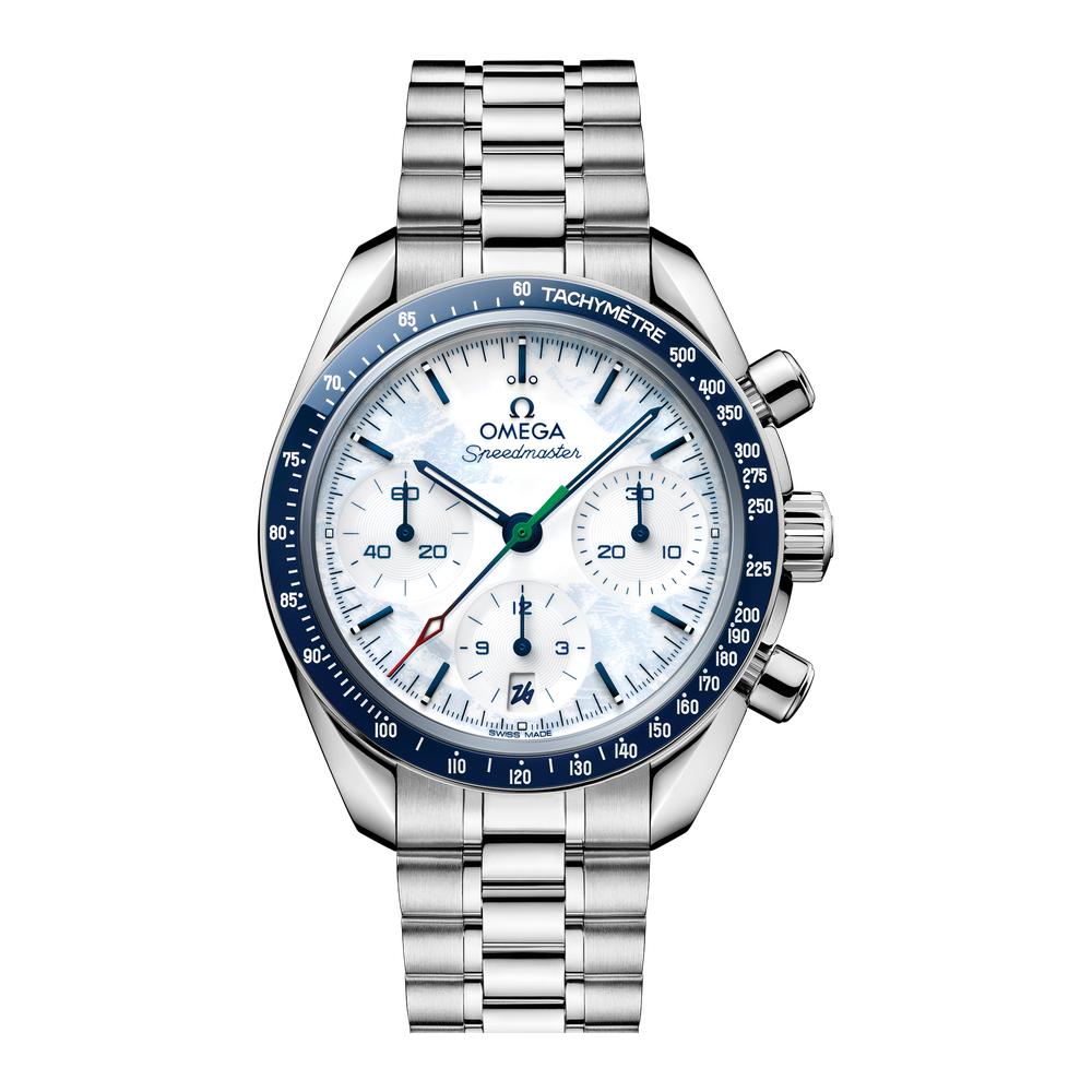 Omega Milano Cortina 2026 White Dial Straps