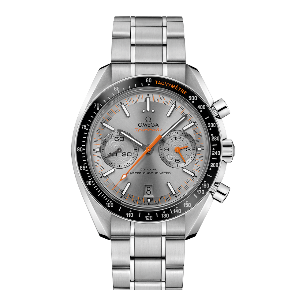 Omega Racing 44.25 mm Grey Dial Bracelet