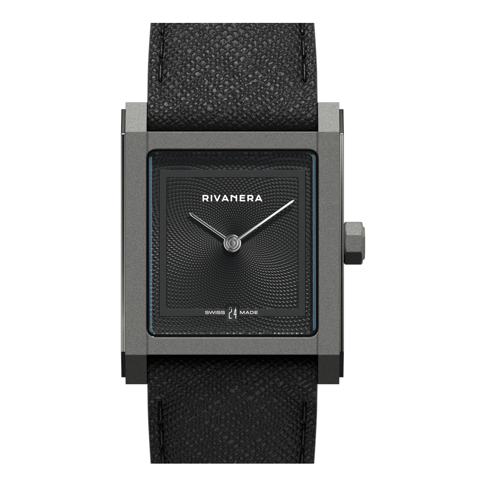 Echo Neutra Rivanera Piccolo Guilloché Black