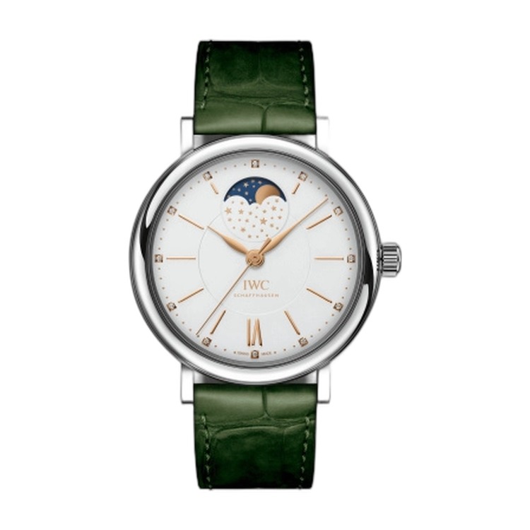 IWC Portofino Automatic Moon Phase 37 Stainless Steel / Silver