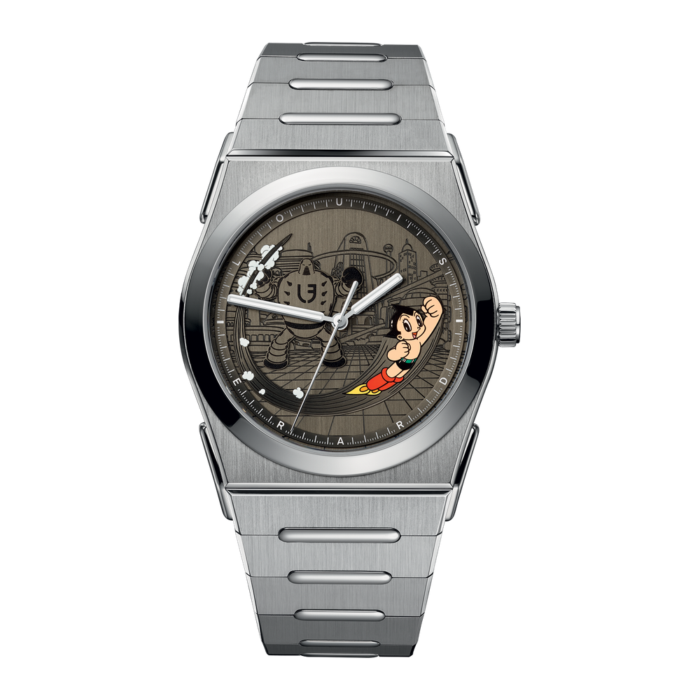 Louis Erard Astro Boy Grey Dial Straps