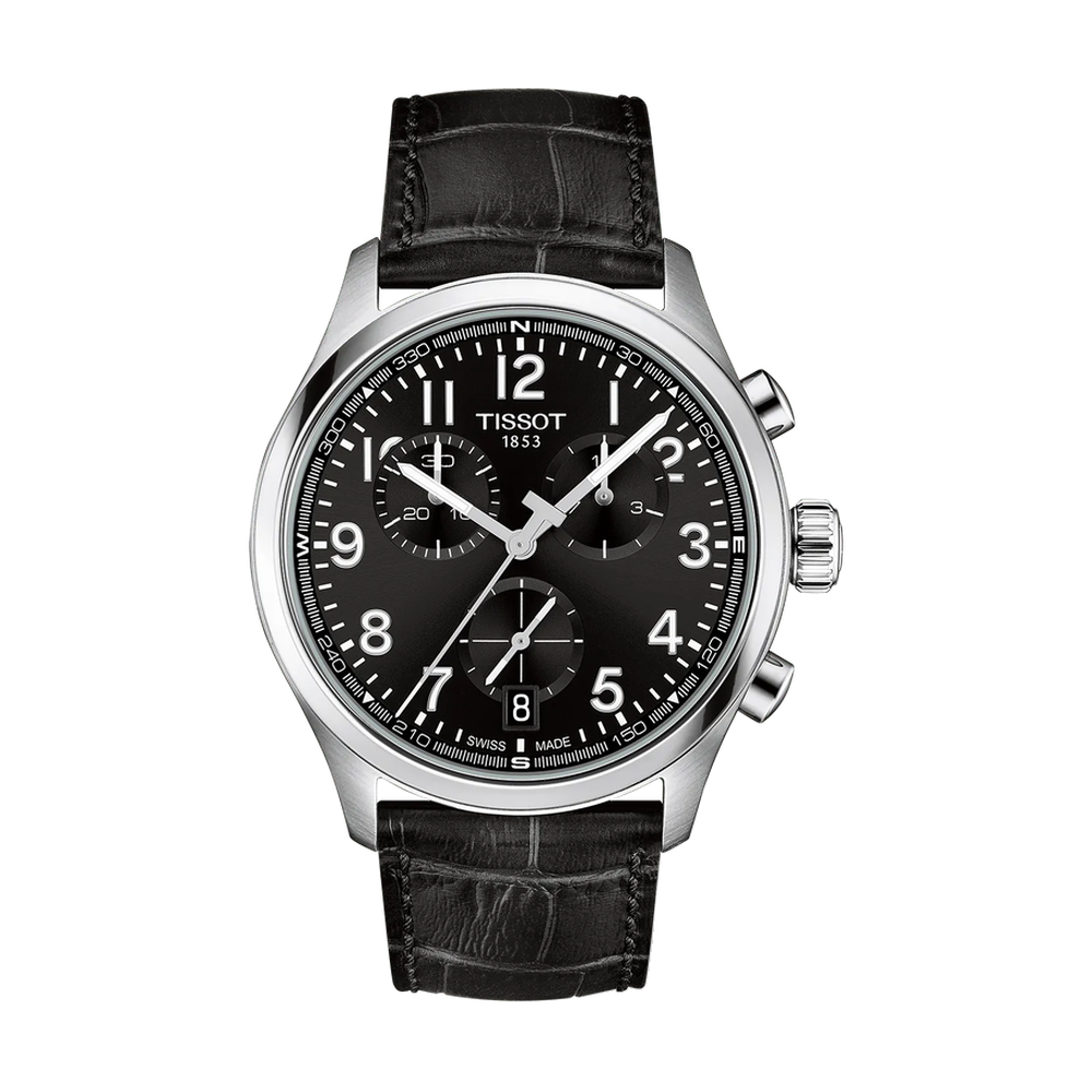 Tissot Tissot Chrono L 42mm T116.417.16.052.00 Black Dial Straps