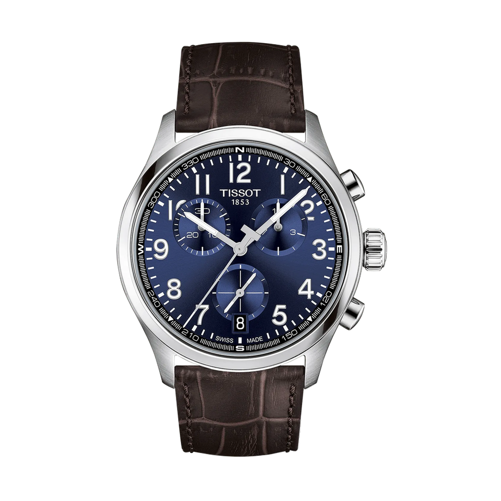 Tissot Tissot Chrono L 42mm T116.417.16.042.00 Blue/Navy Dial Straps