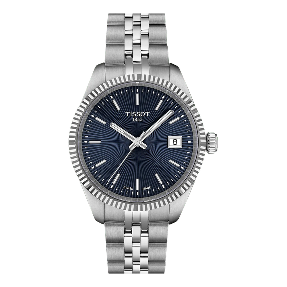 Tissot Tissot Ballade 34mm T156.210.11.041.00 Blue/Navy Dial Straps