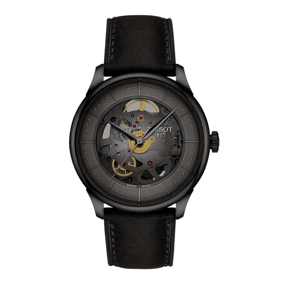 Tissot Tissot Chemin Des Tourelles Skeleton 39mm T139.836.36.441.00