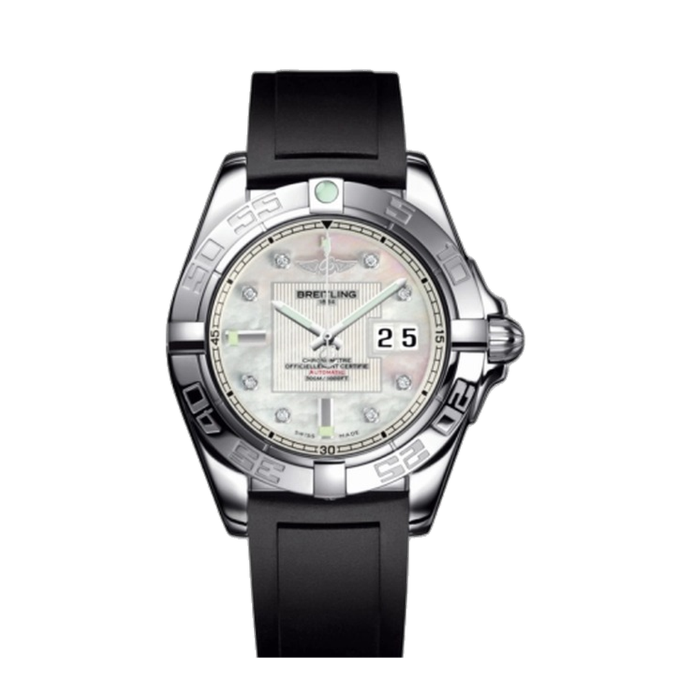 Breitling Stainless Steel / Pearl Diamond
