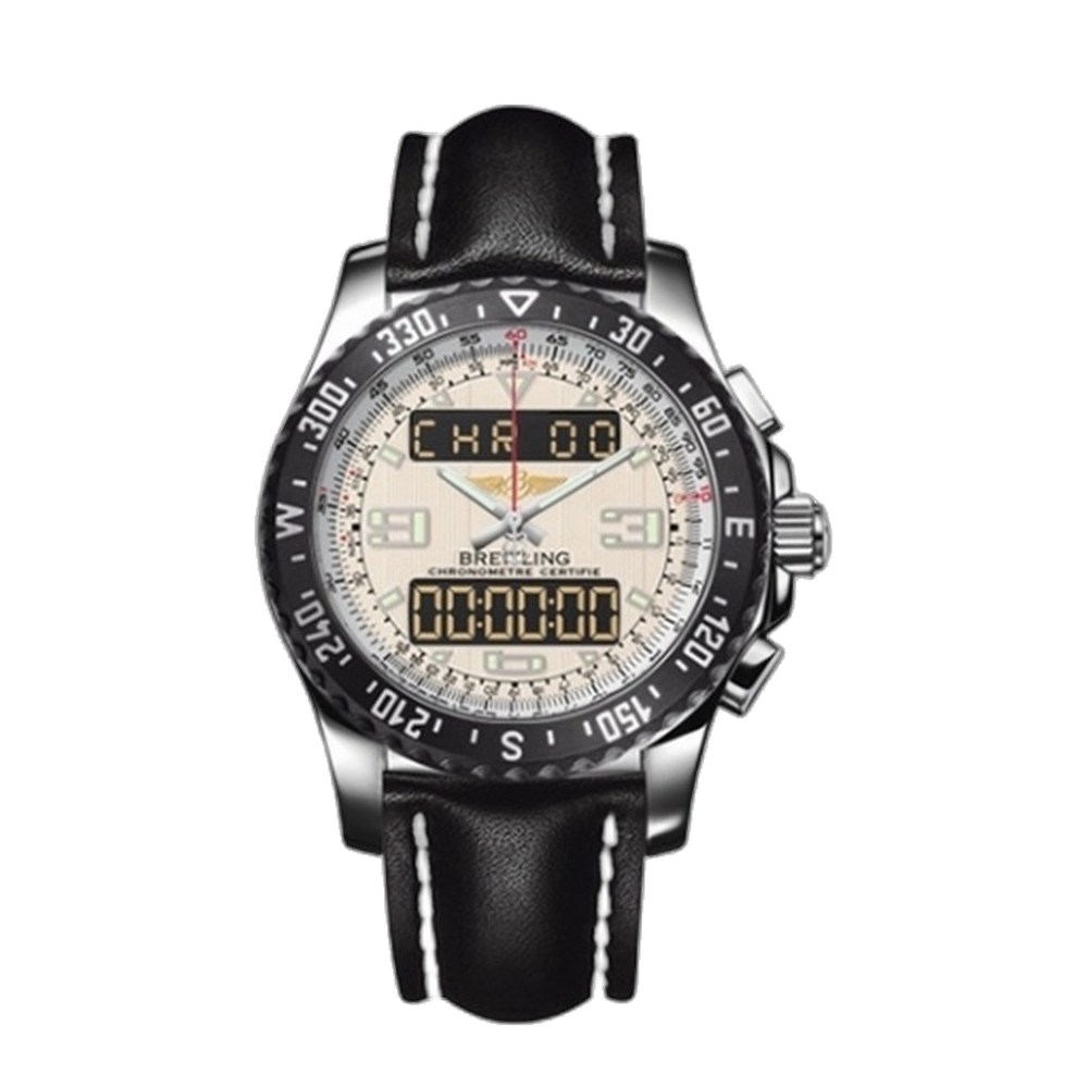 Breitling Raven Natural/Cream Dial Straps