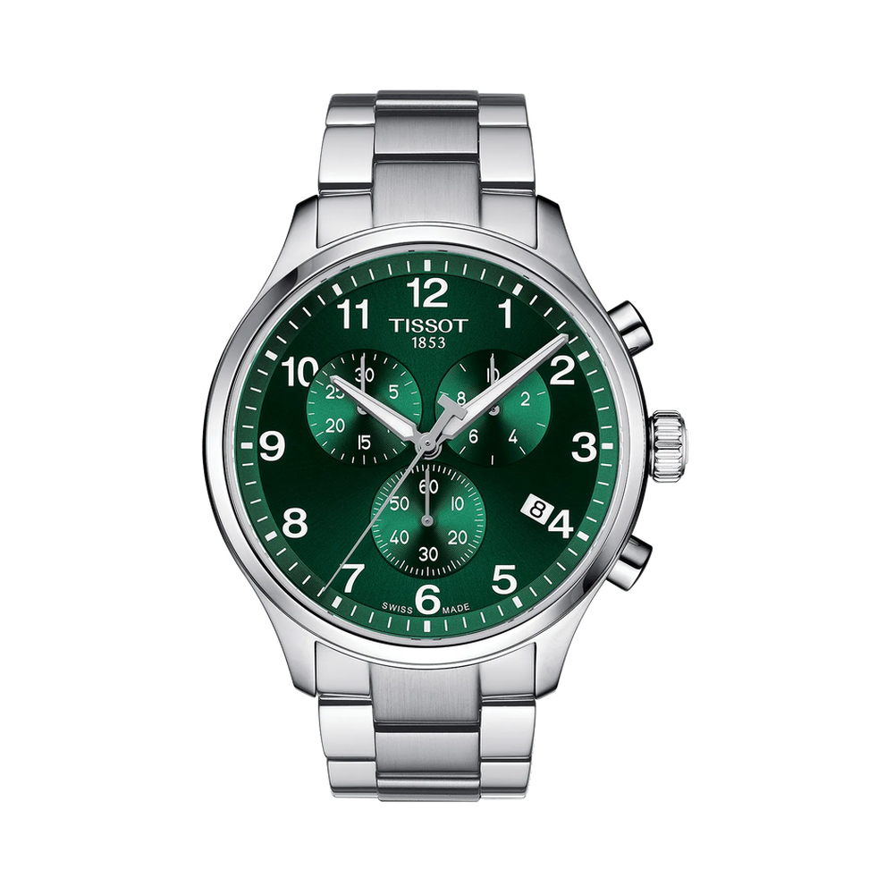 Tissot Tissot Chrono XL Classic T116.617.11.092.00 Green Dial Straps