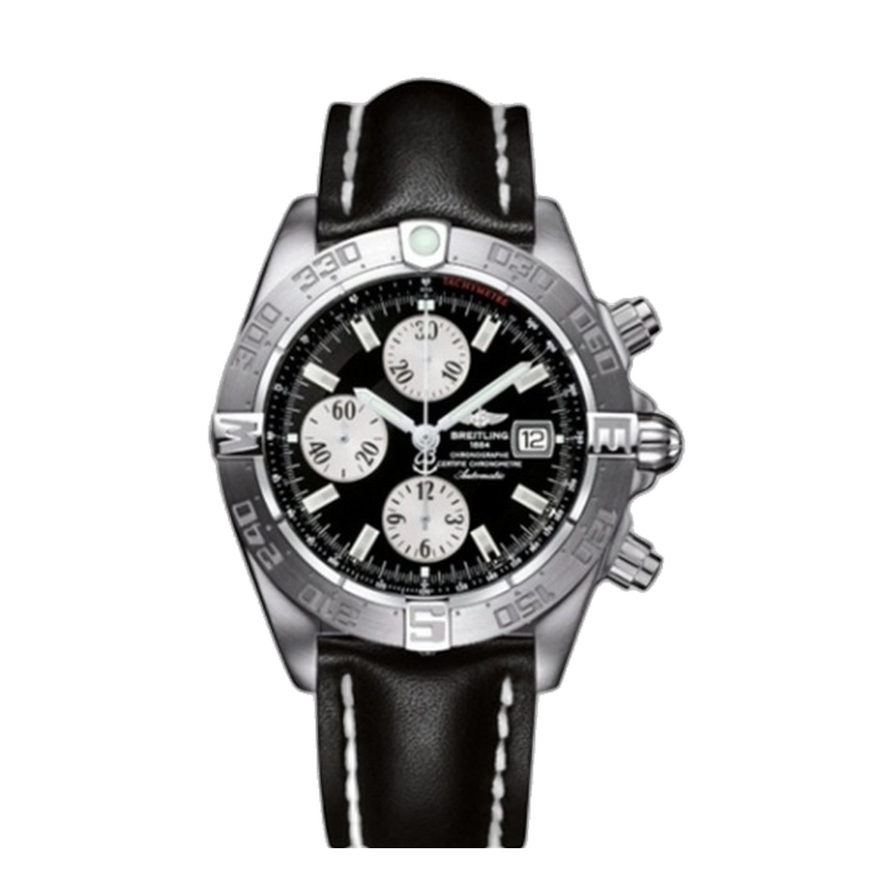 Breitling Stainless Steel / Black