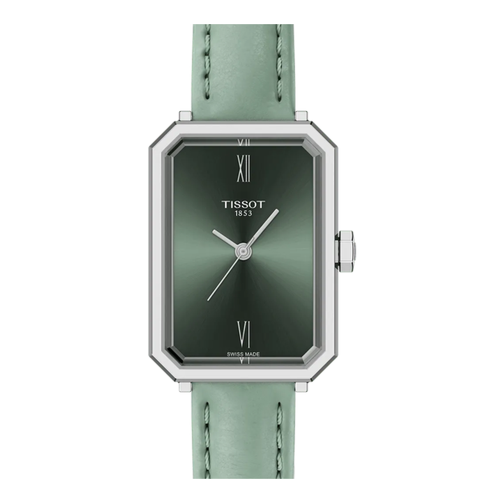 Tissot Tissot SRV 30mm T160.110.16.093.00 Green Dial Straps