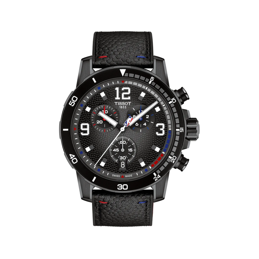 Tissot Tissot Supersport NBA Special Edition 45.5mm T125.617.37.067.00 Black Dial Straps