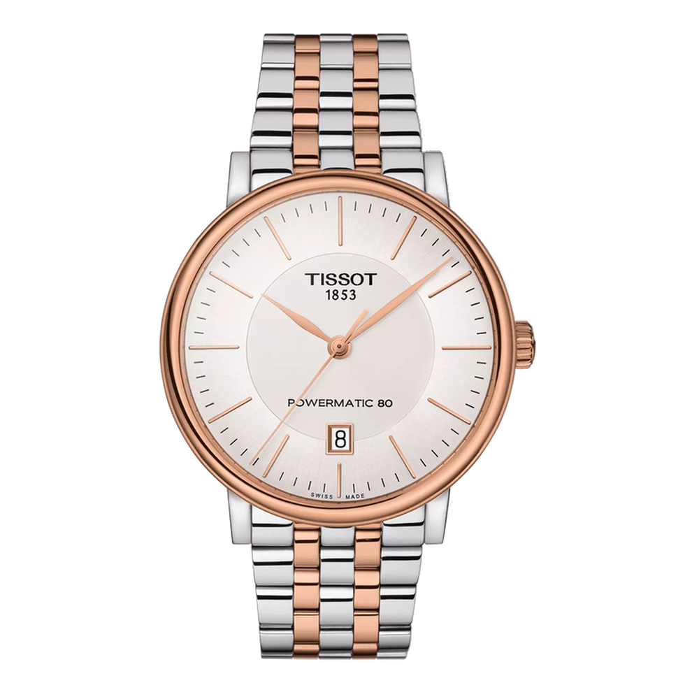 Tissot Tissot Carson Premium Powermatic 80 T122.407.22.031.01 White Dial Straps
