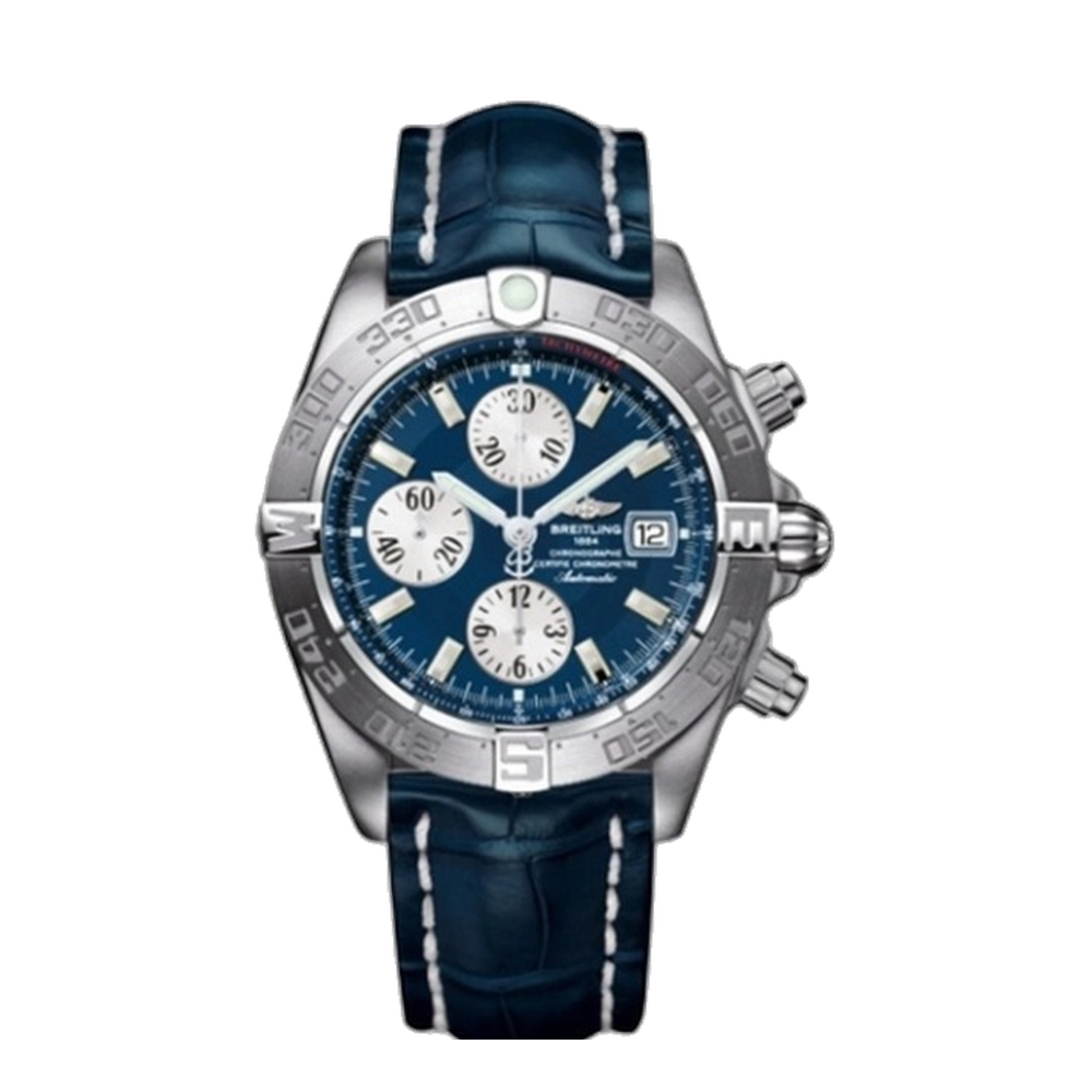 Breitling Stainless Steel / Blue