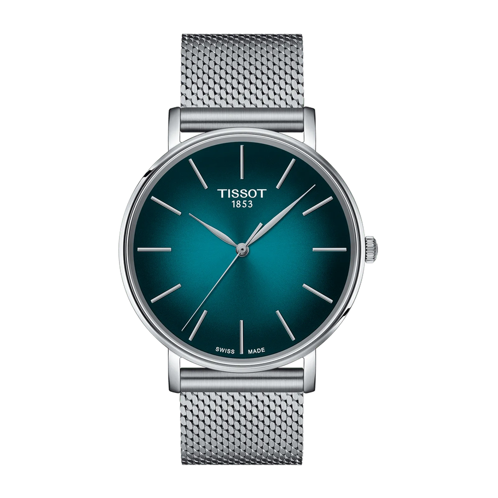 Tissot Tissot Everytime 40mm T143.410.11.091.00 Blue/Navy Dial Straps