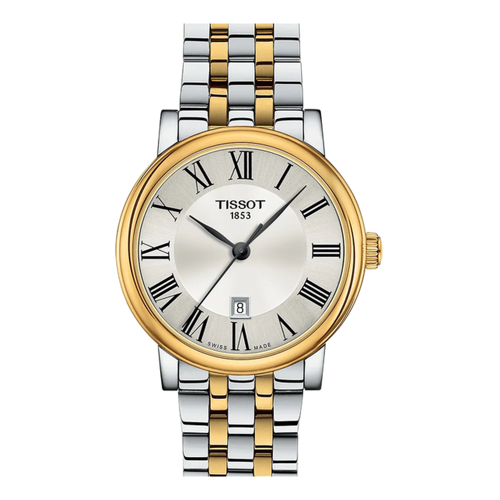 Tissot Tissot Carson Premium 30mm T122.210.22.033.00 White Dial Straps
