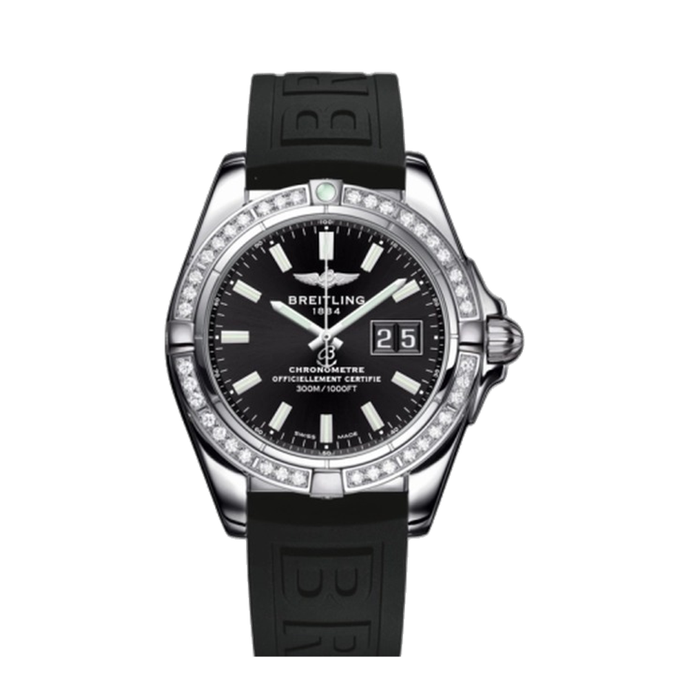 Breitling Stainless Steel / Diamond / Onyx Black