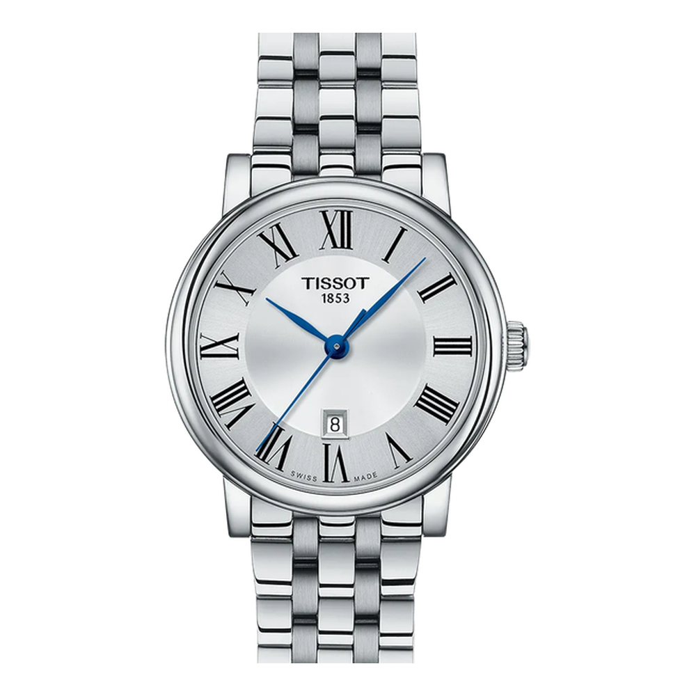 Tissot Tissot Carson Premium 30mm T122.210.11.033.00 White Dial Straps