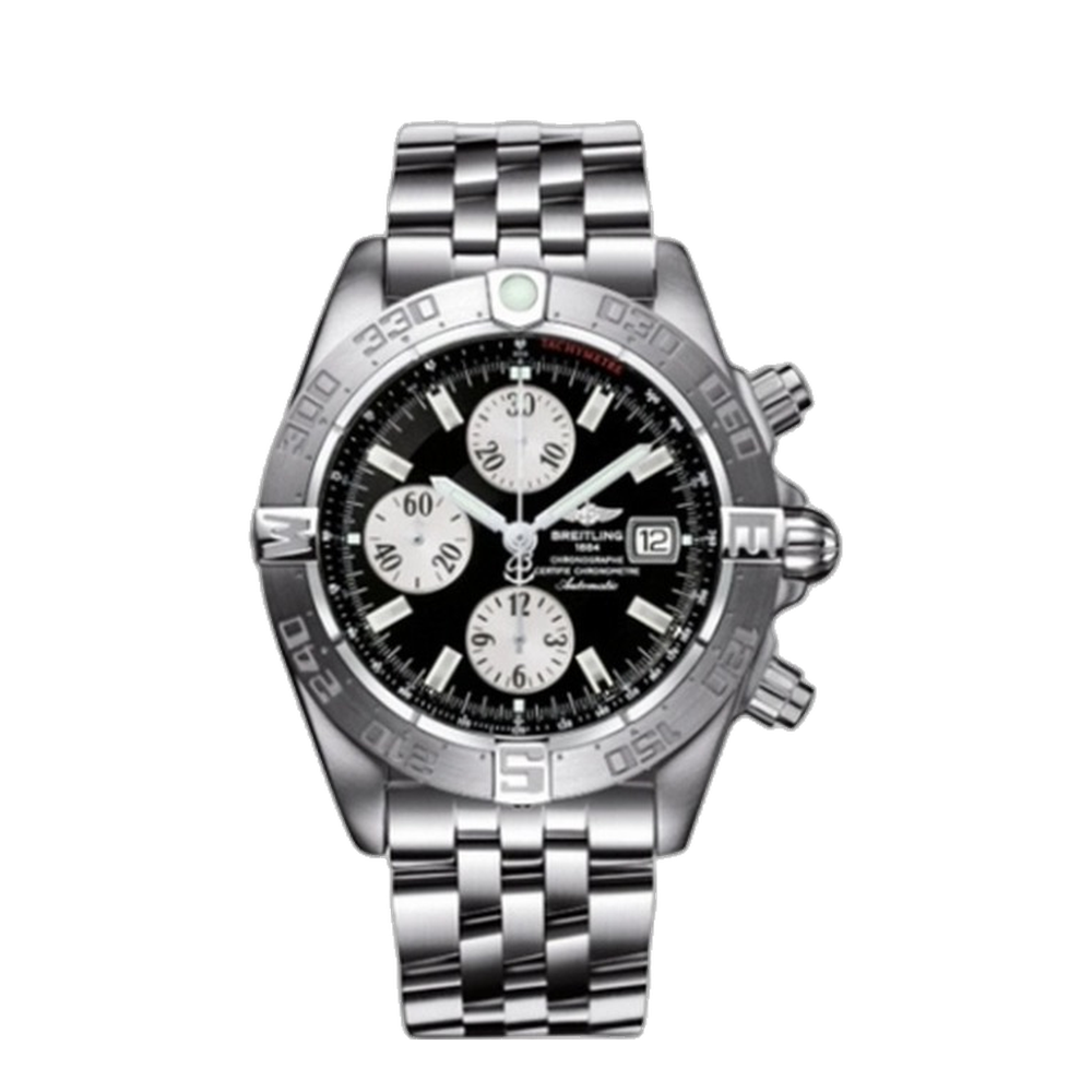 Breitling Stainless Steel / Black