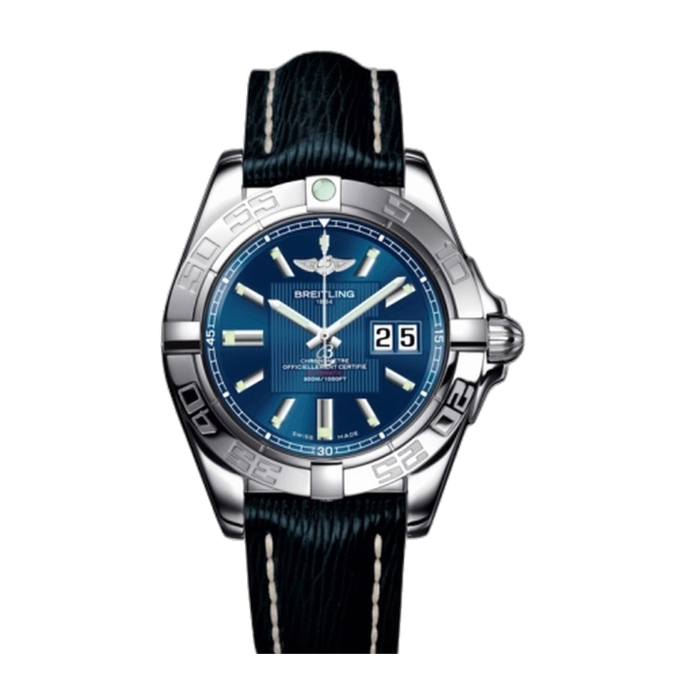 Breitling Stainless Steel / Metallica Blue / Sahara