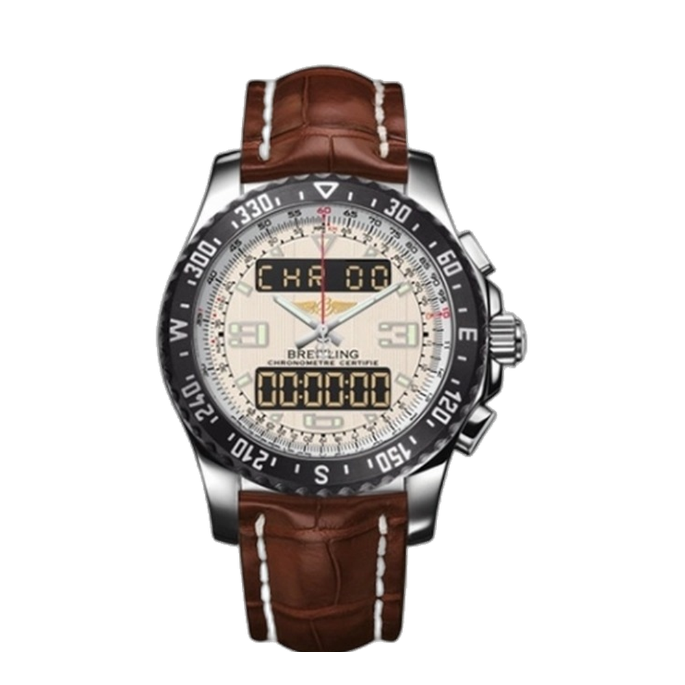 Breitling Raven Natural/Cream Dial Straps