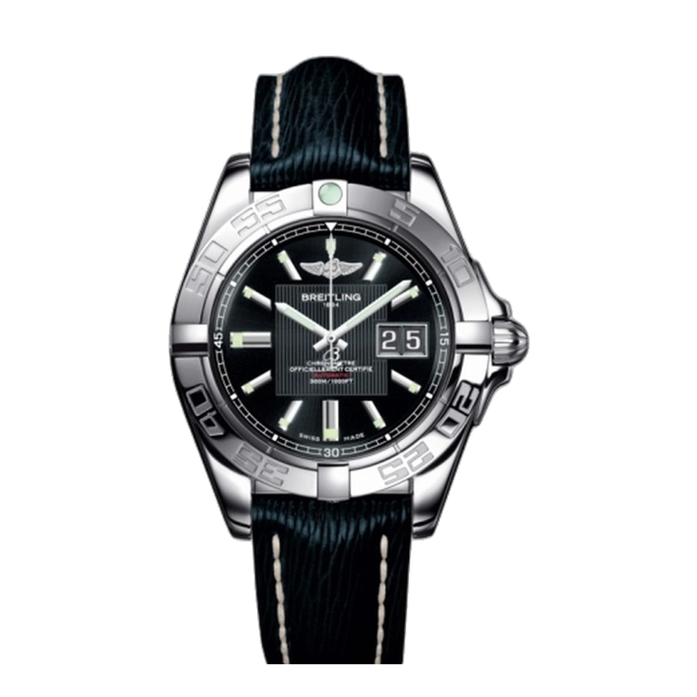 Breitling Stainless Steel / Trophy Black / Sahara