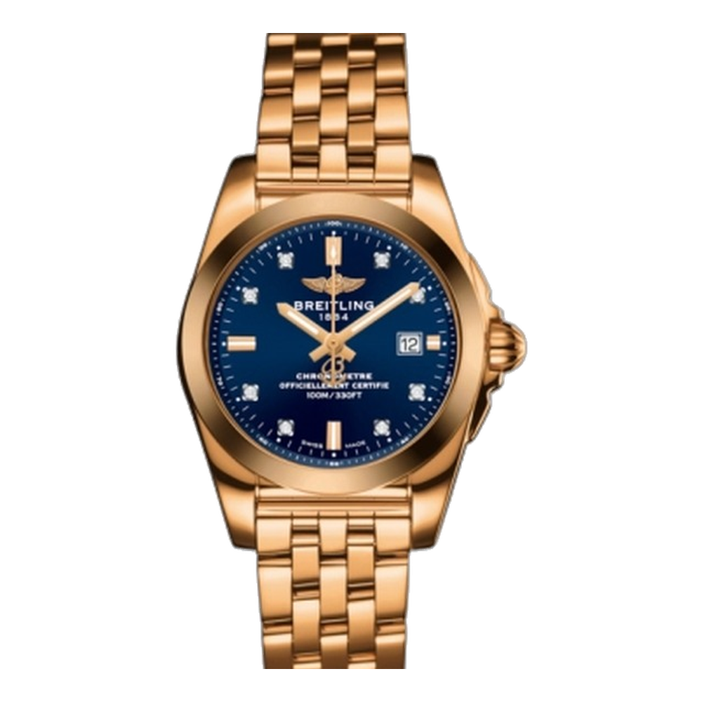 Breitling Rose Gold / Horizon Blue Diamond