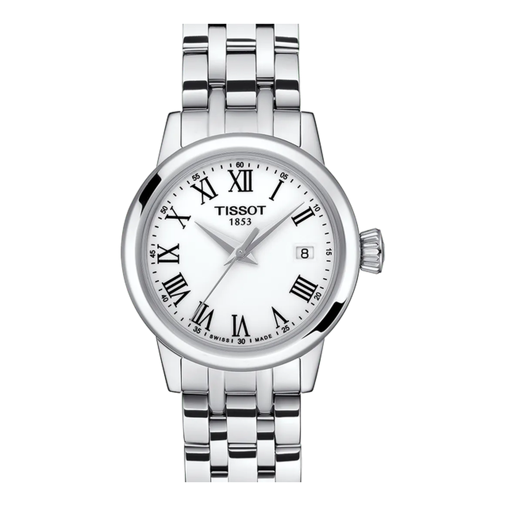 Tissot Tissot Classic Dream 28mm T129.210.11.013.00 White Dial Straps