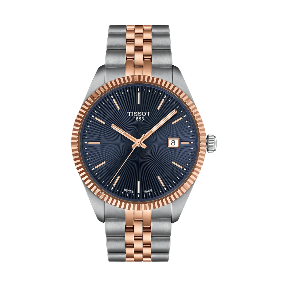 Tissot Tissot Ballade 40mm T156.410.22.041.00 Blue/Navy Dial Straps