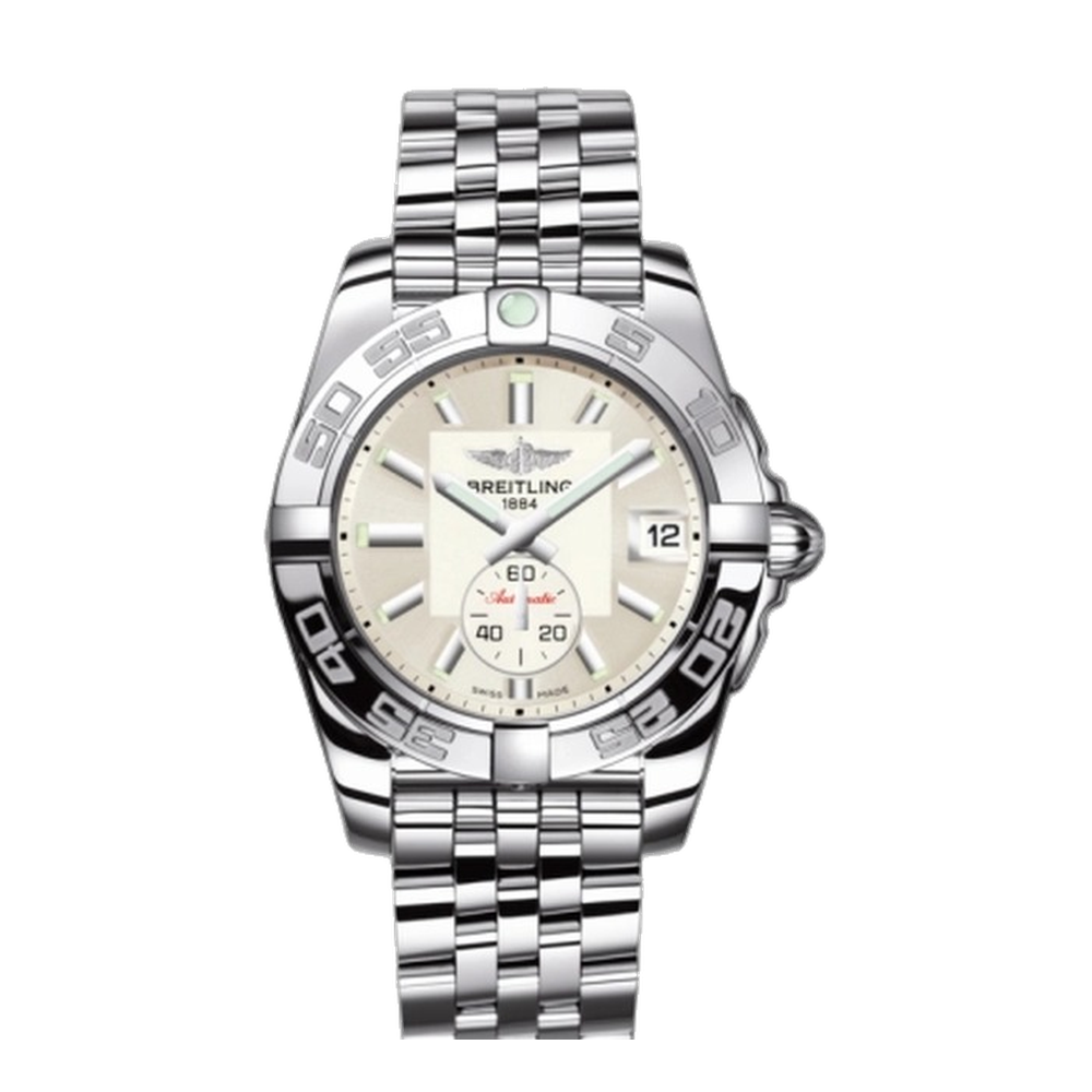 Breitling Automatic Stainless Steel / Stratus Silver