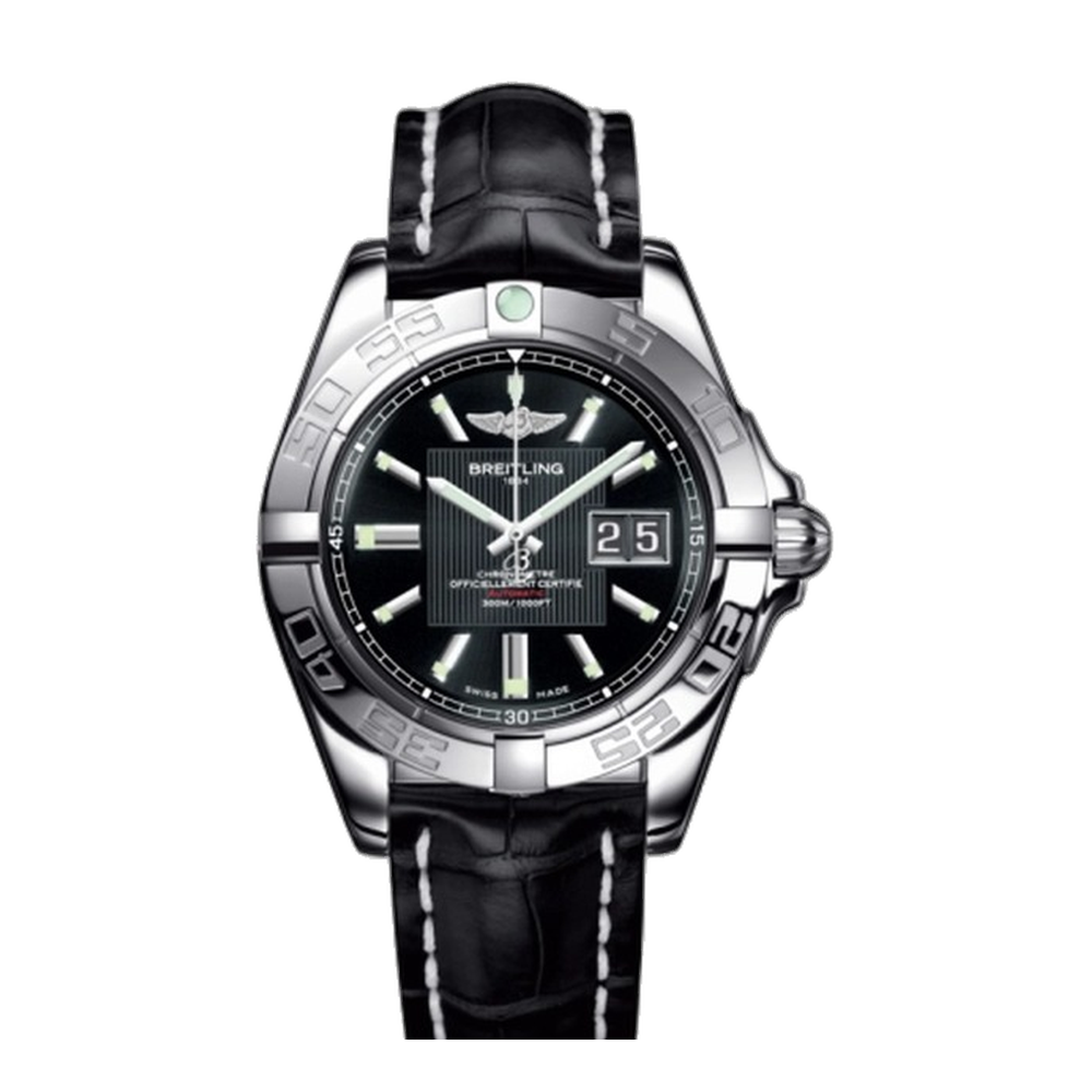 Breitling Stainless Steel / Trophy Black