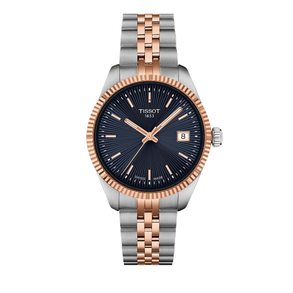 Tissot Tissot Ballade 34mm T156.210.22.041.00 Blue/Navy Dial Straps