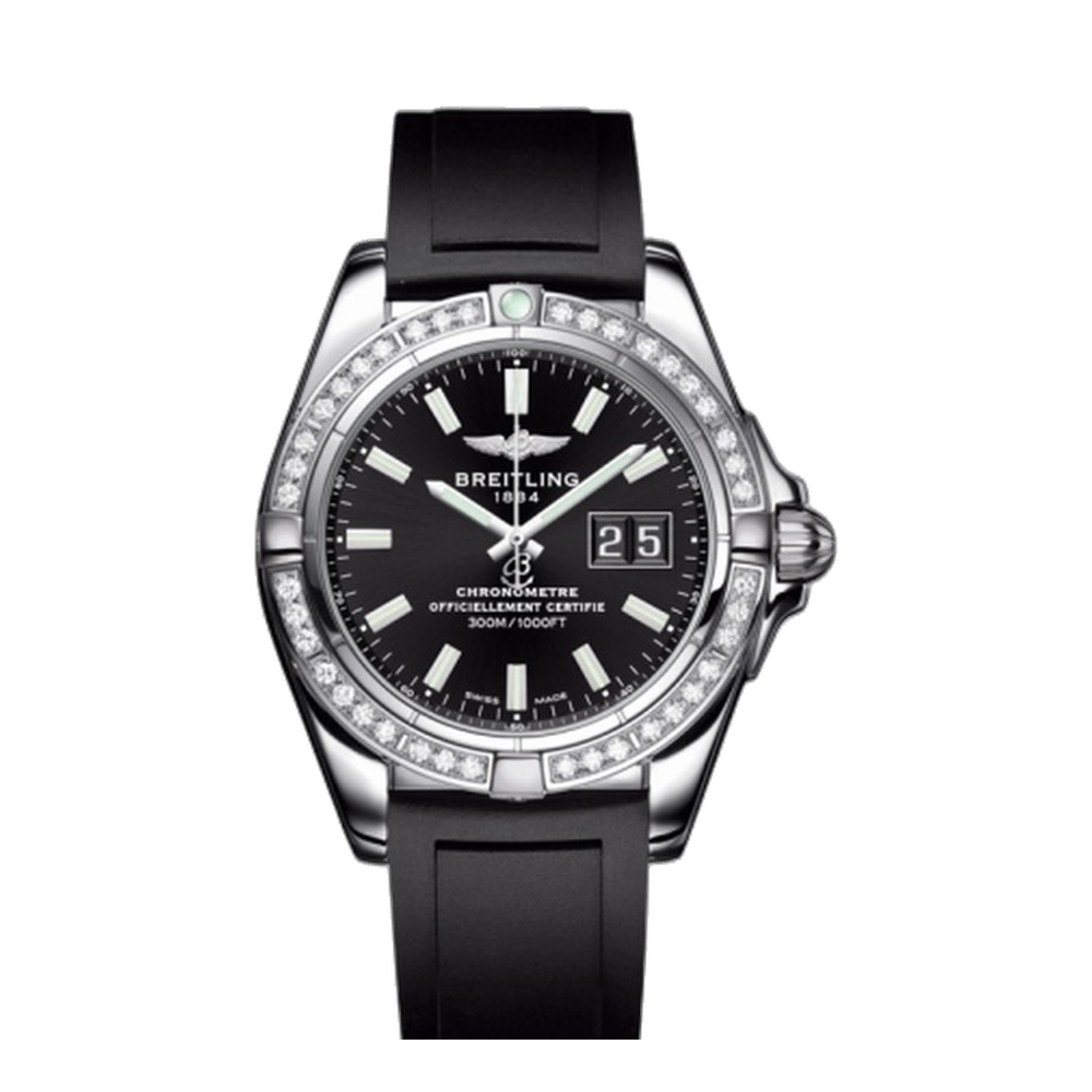 Breitling Stainless Steel / Diamond / Onyx Black