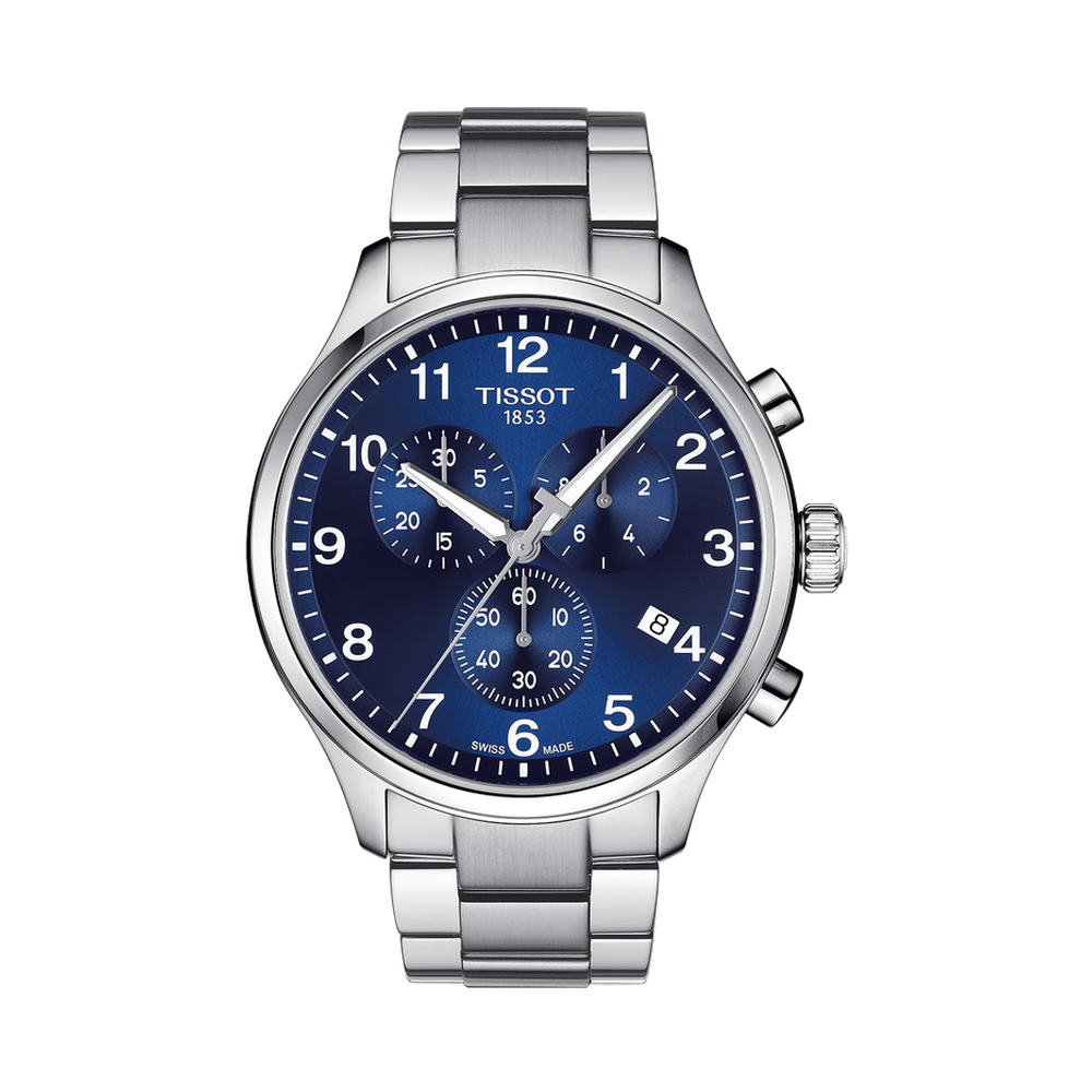 Tissot Tissot Chrono XL Classic 45mm T116.617.11.047.01 Blue/Navy Dial Straps