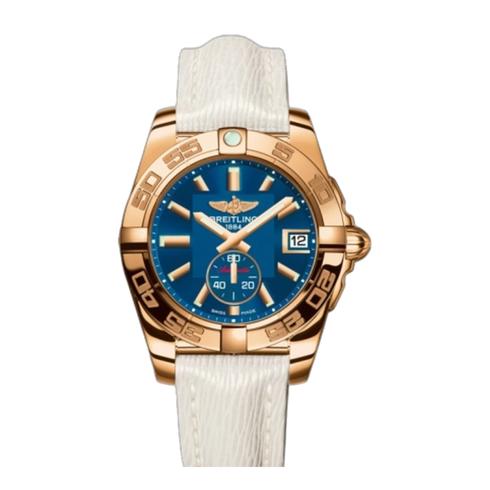 Breitling Automatic Rose Gold / Gun Blue / Sahara