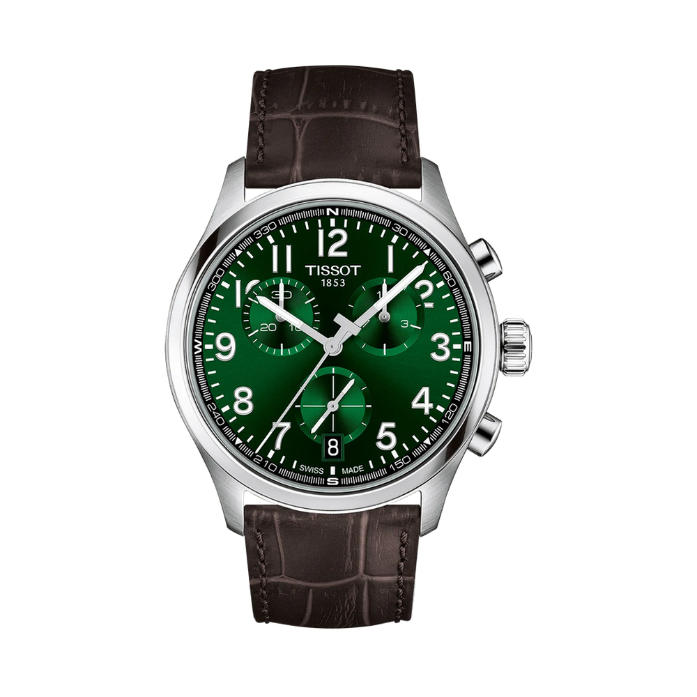 Tissot Tissot Chrono L 42mm T116.417.16.092.00 Green Dial Straps