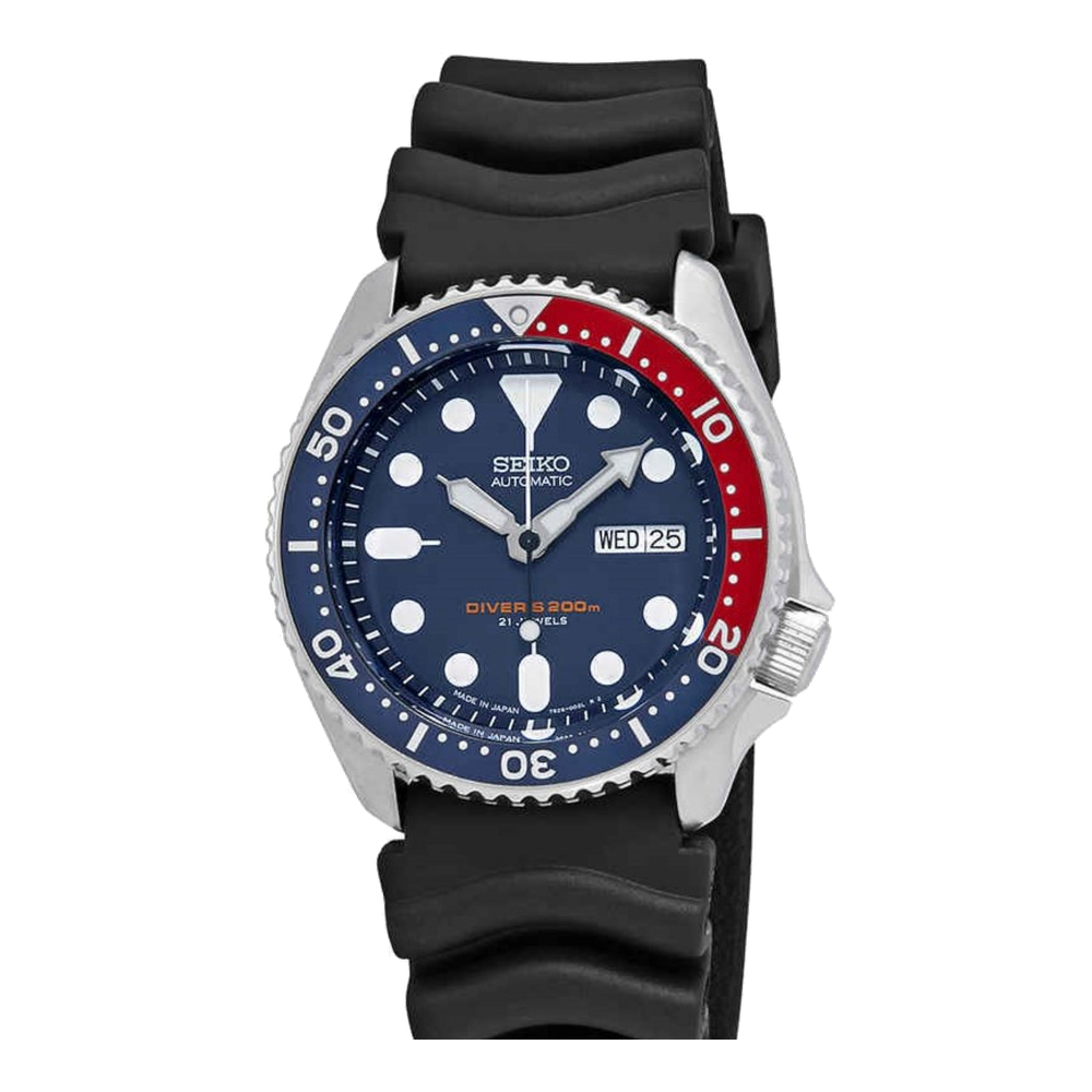 Seiko Diver's Pepsi Blue/Navy Dial Straps