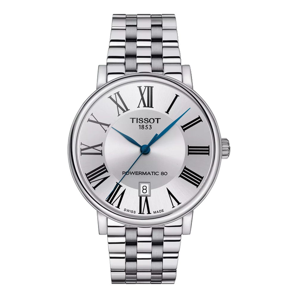 Tissot Tissot Carson Premium Powermatic 80 T122.407.11.033.00 White Dial Straps