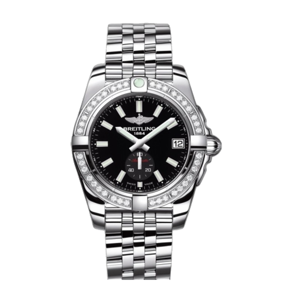 Breitling Automatic Stainless Steel / Diamond / Onyx Black