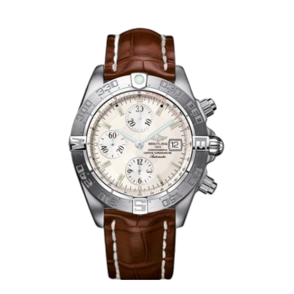 Breitling Stainless Steel/ White