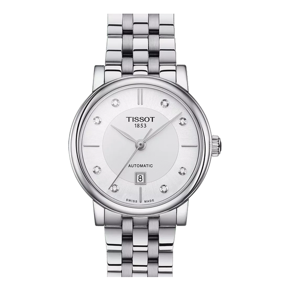 Tissot Tissot Carson Premium Automatic Lady T122.207.11.036.00 White Dial Straps