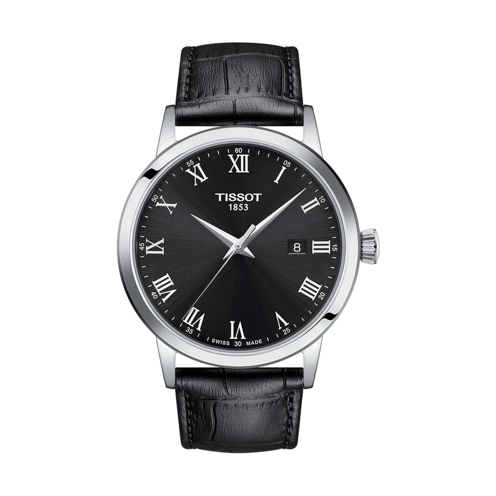 Tissot Tissot Classic Dream 42mm T129.410.16.053.00 Black Dial Straps