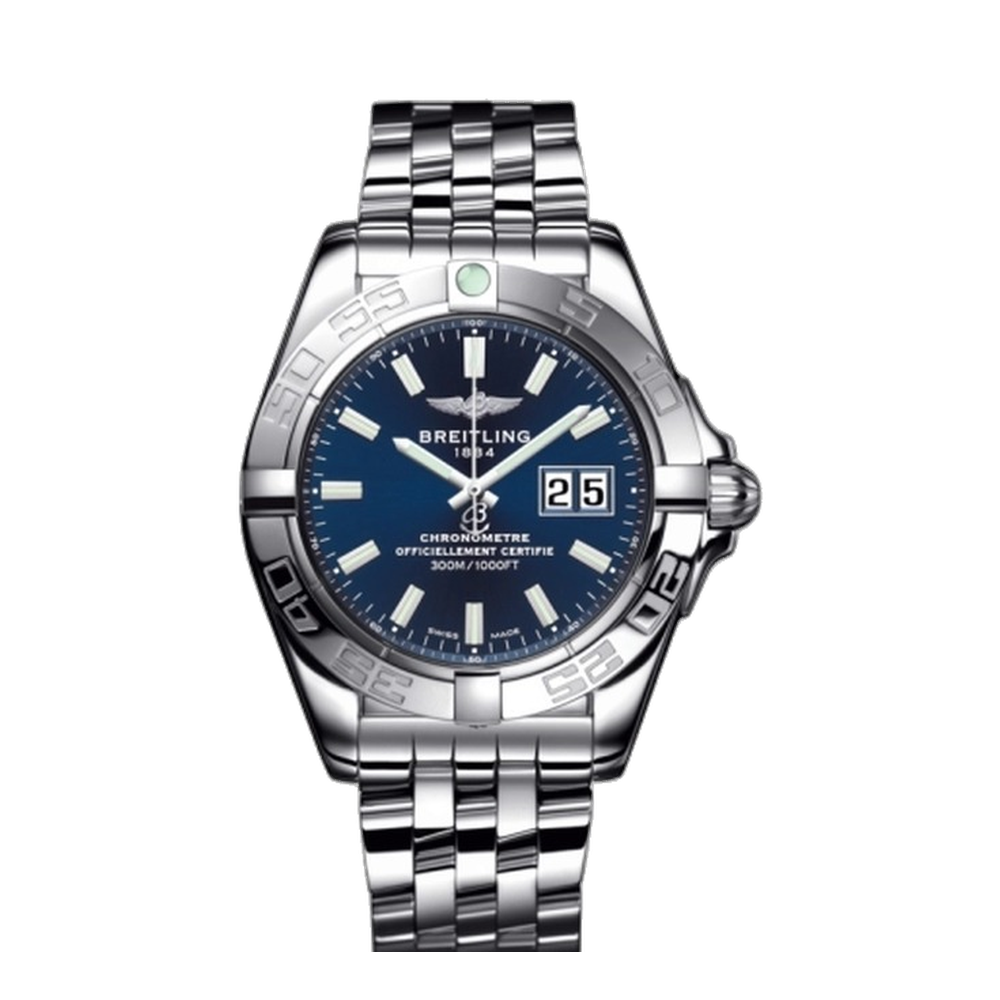 Breitling Stainless Steel / Horizon Blue