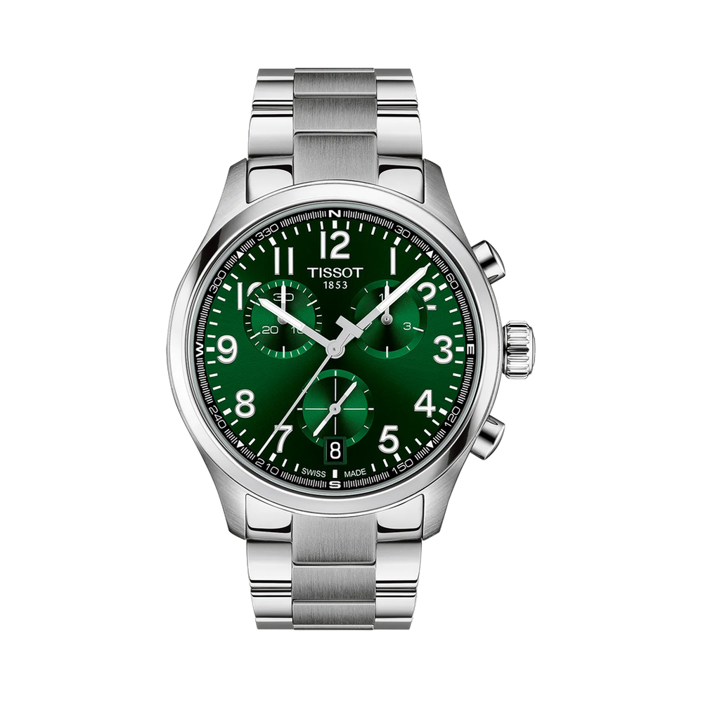 Tissot Tissot Chrono L 42mm T116.417.11.092.00 Green Dial Straps