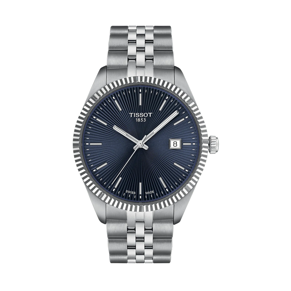 Tissot Tissot Ballade 40mm T156.410.11.041.00 Blue/Navy Dial Straps