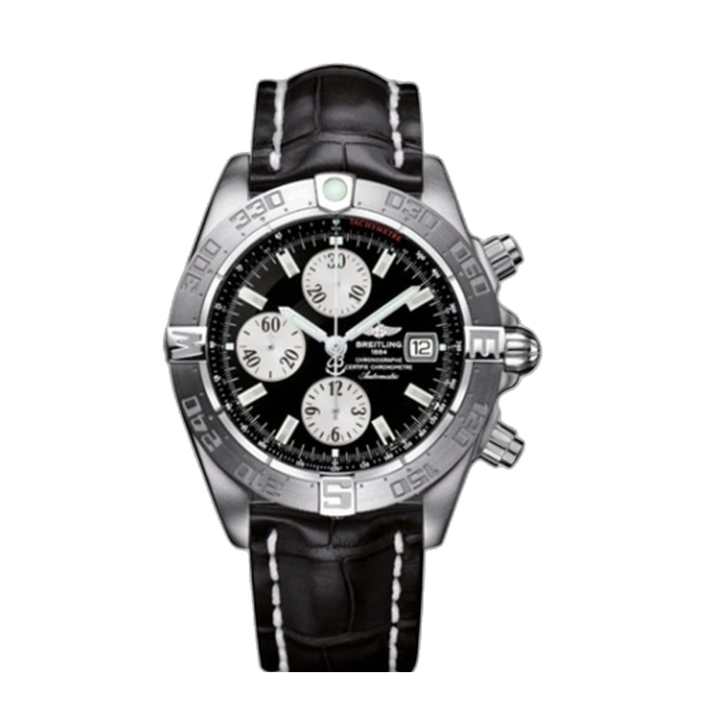 Breitling Stainless Steel / Black