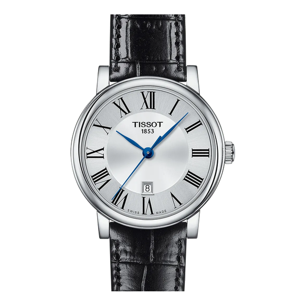 Tissot Tissot Carson Premium 30mm T122.210.16.033.00 White Dial Straps